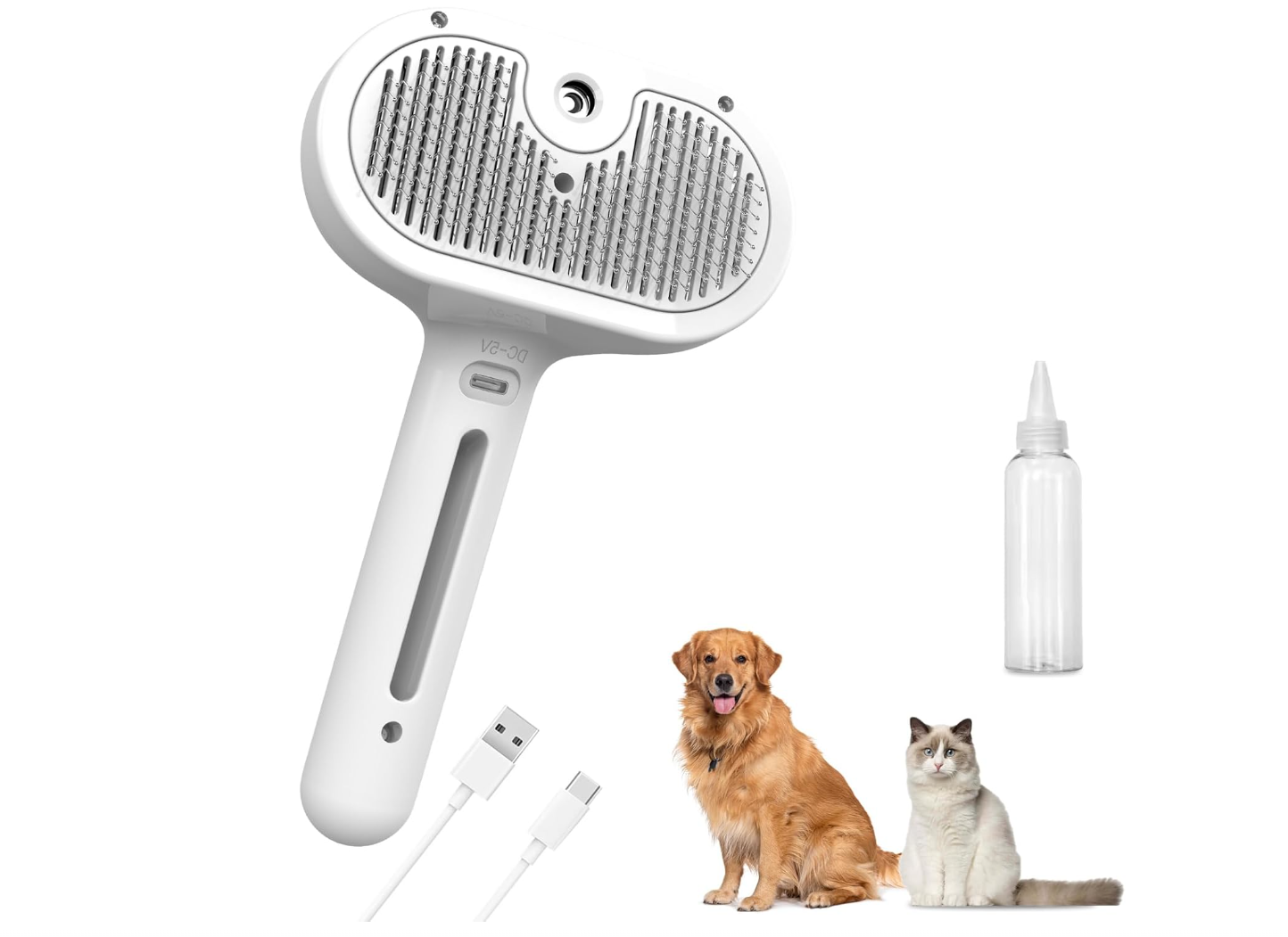 Soft Grooming Steam Brush